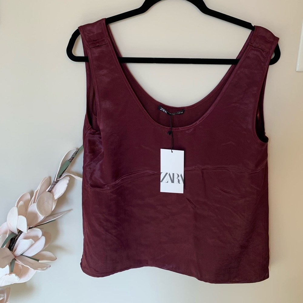 NWT Zara scoop neck tank